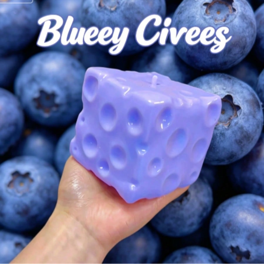 New Blueberry Color Cheese Squ - огляд і ціна Food & Snacks Coloring
