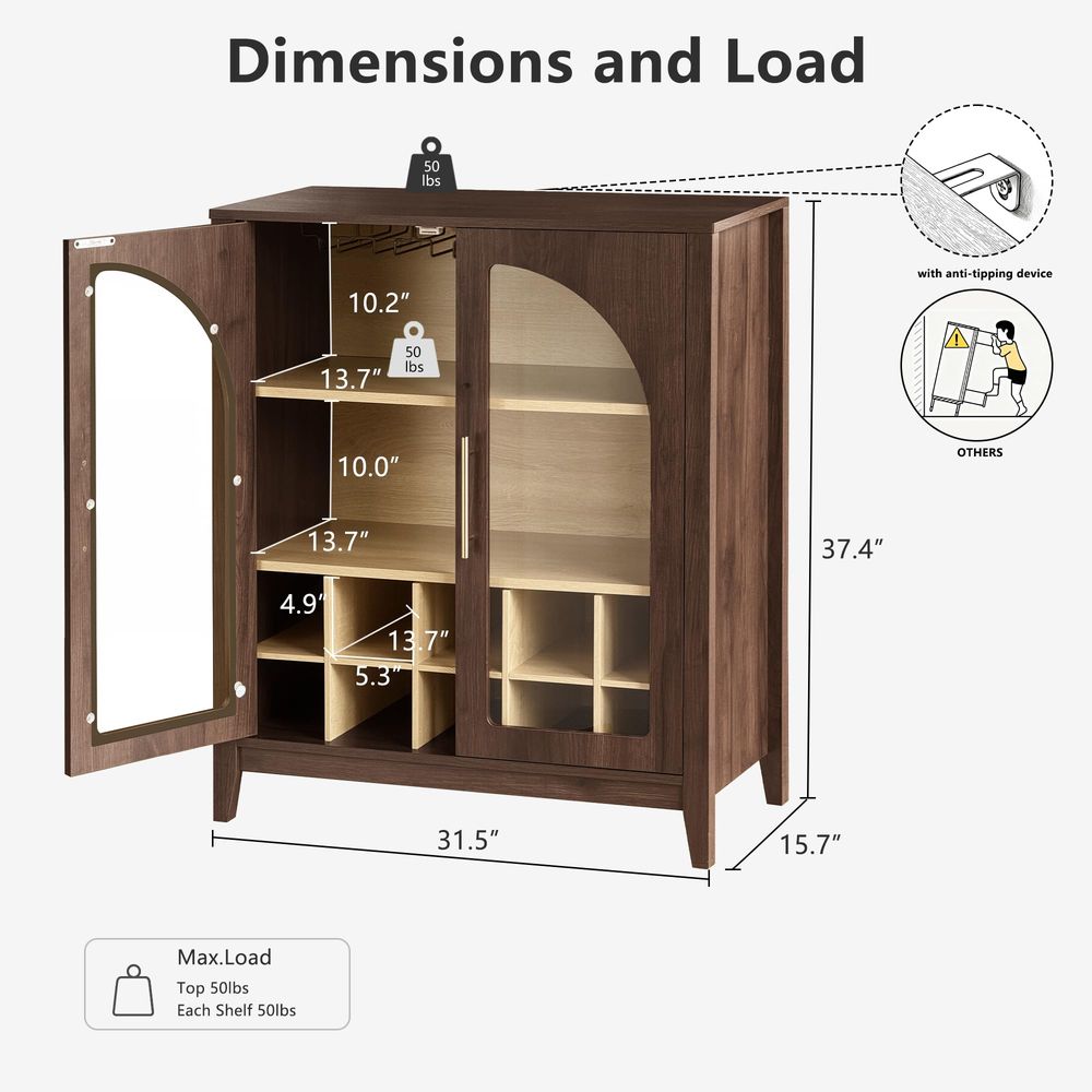 Tall Storage Cabinet Fluted Pa - огляд і ціна Food & Snacks Coloring