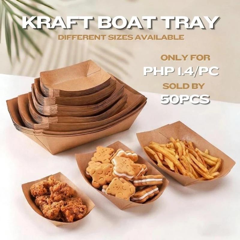 Disposable Kraft Paper Hotdog  - огляд і ціна Food Packed Snacks