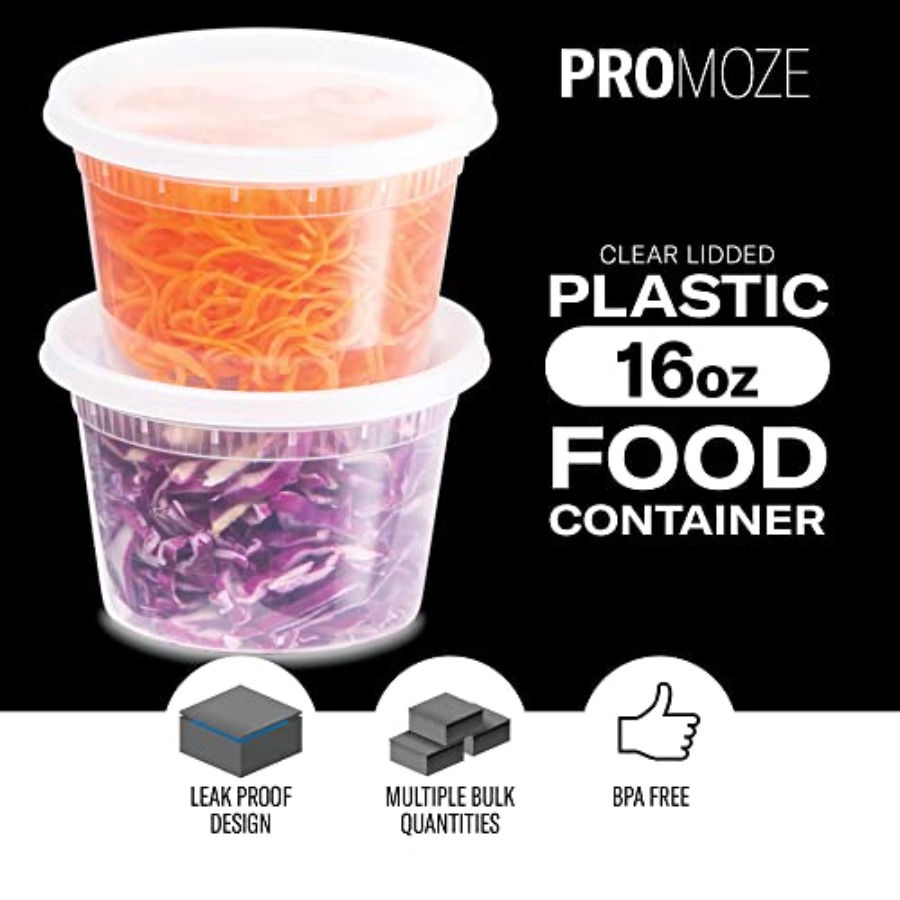 Plastic Deli Food Storage Cont - огляд і ціна Food Packed Snacks
