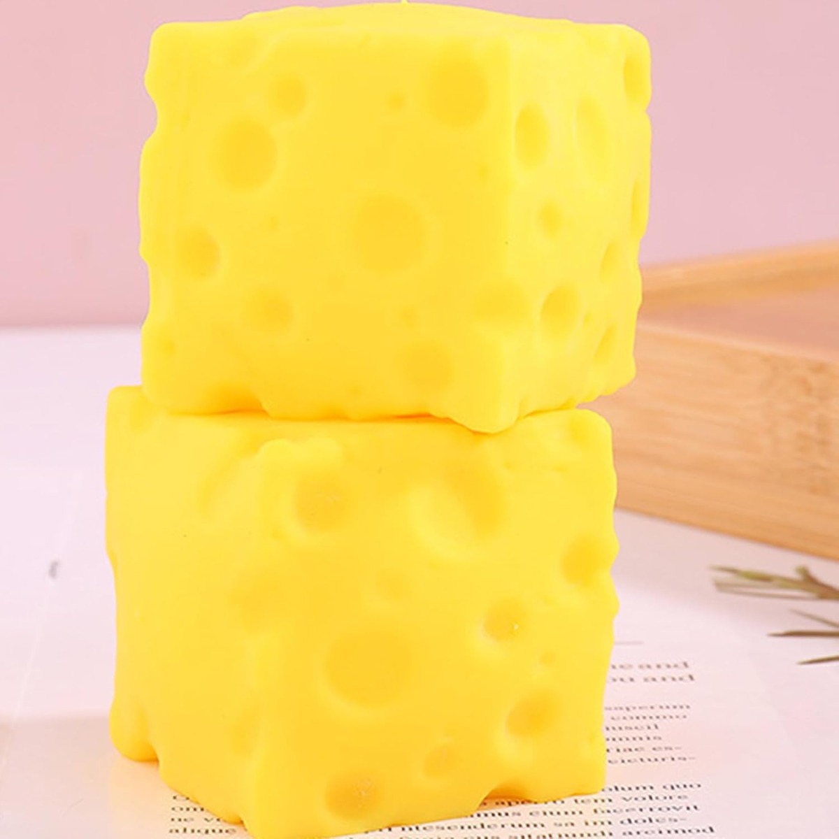 Cheese Stress Ball Squishy Toy - огляд і ціна Food & Snacks Coloring