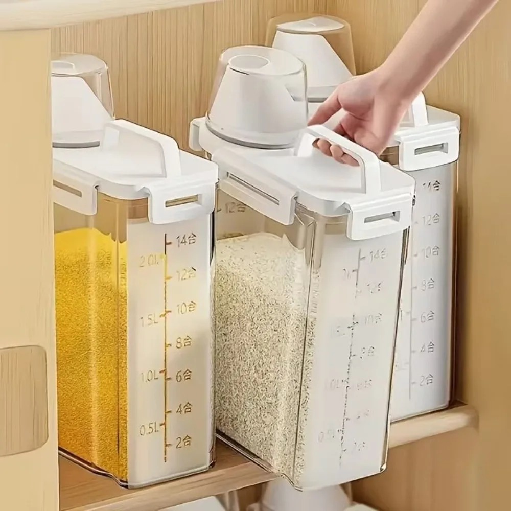 4 Pack 5LB Rice Storage Contai - огляд і ціна Food Packed Snacks