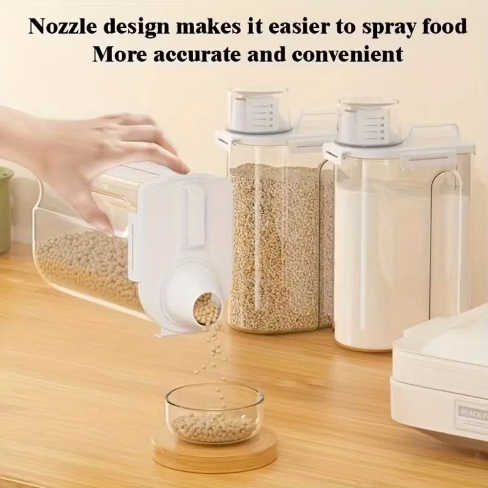 4 Pack 5LB Rice Storage Contai - огляд і ціна Food Packed Snacks